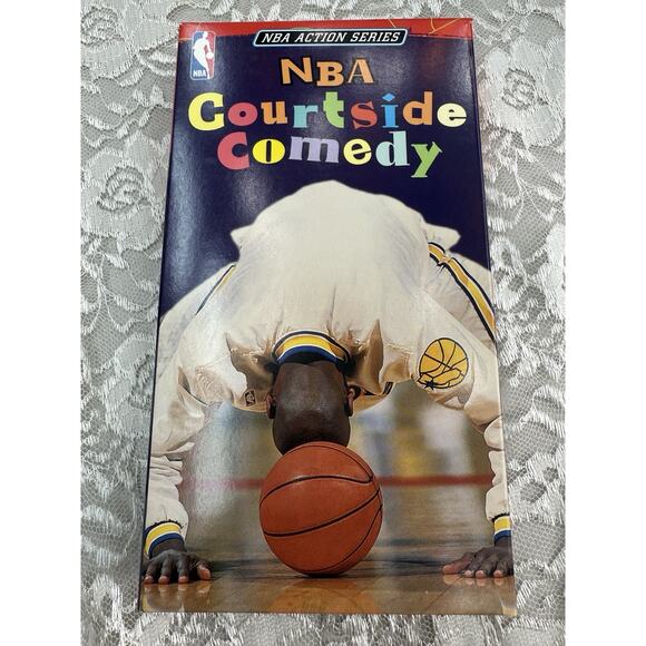 Vintage 90s NBA Courtside Comedy (VHS, 1996, 20th Century Fox) Jordan - Picture 1 of 3